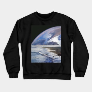 Silver Beach Crewneck Sweatshirt